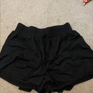 Women's Athletic Black Shorts